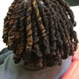 Short instant locs