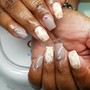 soak off, plus light manicure