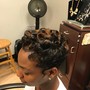 Short quick weave (cap weave)