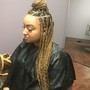 Feedin braids / sew - In