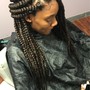 Short Boho Knotless Boxbraids