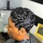 Shampoo and Style (Relaxed Hair)