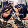 Messy Faux Locs (Bob)