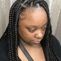 Shampoo & blow out for braids