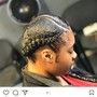 Large Knotless Box Braids