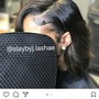 Medium Feed-In Ponytail