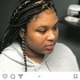 Jumbo Box Braids Waist Length