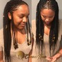 Knotless Boho Braids Bob