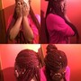 Triangle Braids | Past Mid Back |