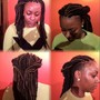 Distressed Locs (Bob Length)