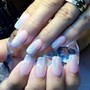 Acrylic nails ombre