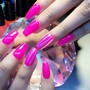 Acrylic nails ombre