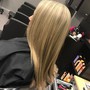 Half Head Blonding Session