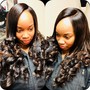 Partial sew-in (half head)