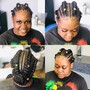 Cornrows for natural hair for wig