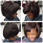 Relaxer re-touch