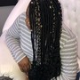 Goddess Feed-in Braids