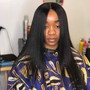 Closure like frontal wig install