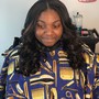 Closure like frontal wig install