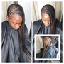 Adult braids no hair added