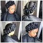 (add on service only)  Braid design