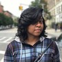 Wig Wash and flatiron styling