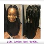 Jumbo Knotless Box Braids