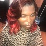 Permanent Color/Silk Press/Deep Condition