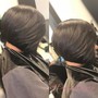 Half frontal  short cut bob