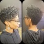 Blow out/Cut/Style on Natural Hair