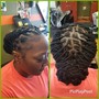 Loc Retwist + Style