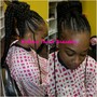 Braid Ponytail Style (ponytail with single braid)