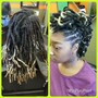 Loc Retwist + Style