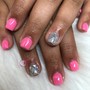 Acrylic Fullset Pedicure, Pedicure