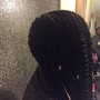 Mini braids in between