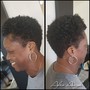 Blow out/Cut/Style on Natural Hair