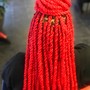 bohemian Med box braids(waist length)