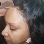 Sew-in maintenance (full sew-in)