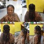 Jumbo box braids