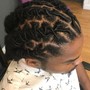 Shampoo & blow out for braids