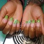 GLOW IN THE DARK ADD ON(TWO NAILS)