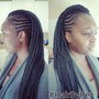 Sleek Ponytail with hair extensions