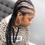 Sleek Braided Ponytail