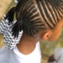 Kid's Braids and  beads