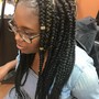 Shampoo & blow out for braids