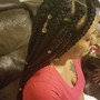 Double strand Twist (no hair added)