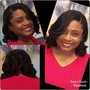 ADD BRAIDING HAIR TO CORNROWS/UPDO