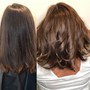 Single Process Color, medium; Womens  Cut and style