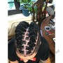 Box Braid with extension large