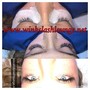 text b4 booking Brow tinting